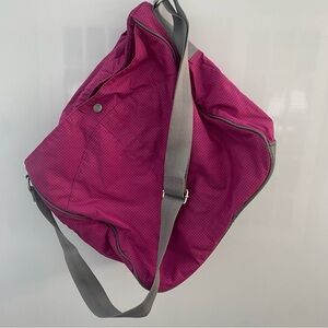 The North Face Pink Checkered Bag